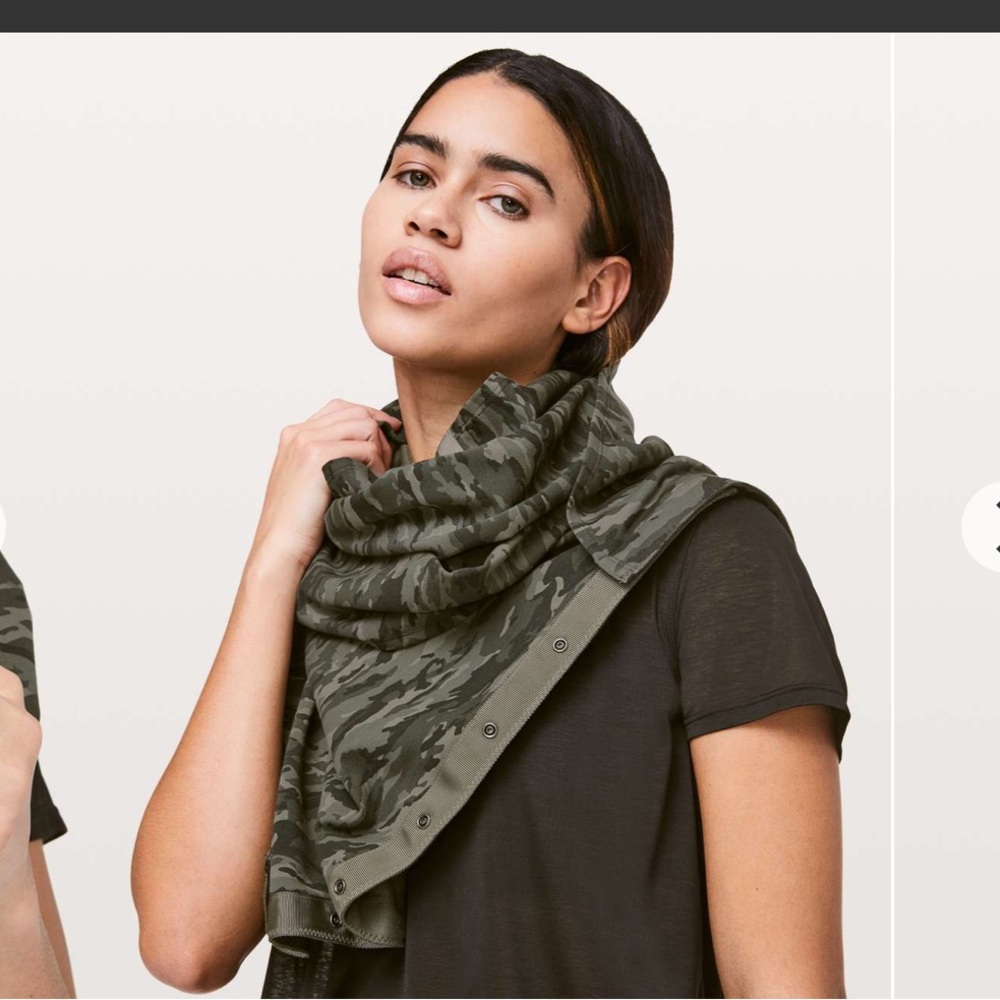 Lululemon Vinyasa Scarf Evergreen Camo